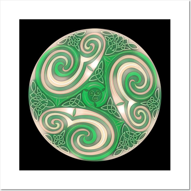 Celtic Circle of Art Wall Art by CocoBayWinning 